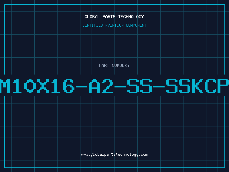 Aviation Part M10X16-A2-SS-SSKCP