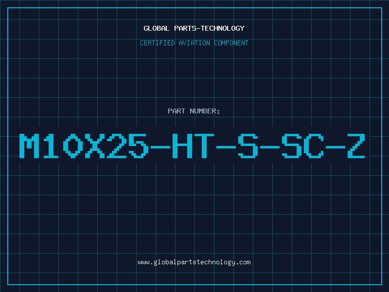 Aviation Part M10X25-HT-S-SC-Z