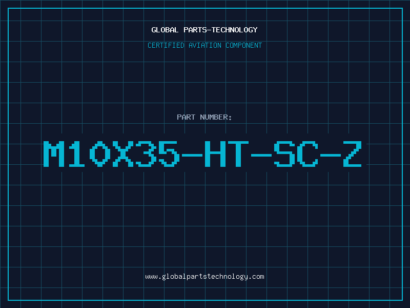 Aviation Part M10X35-HT-SC-Z
