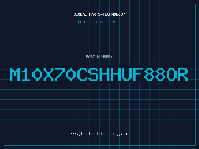 Aviation Part M10X70CSHHUF88OR