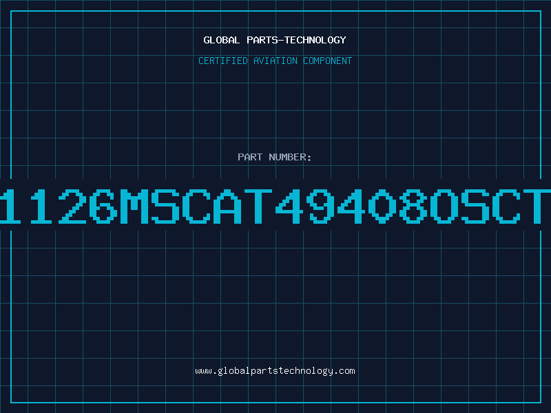 Aviation Part M1126MSCAT49408OSCTR