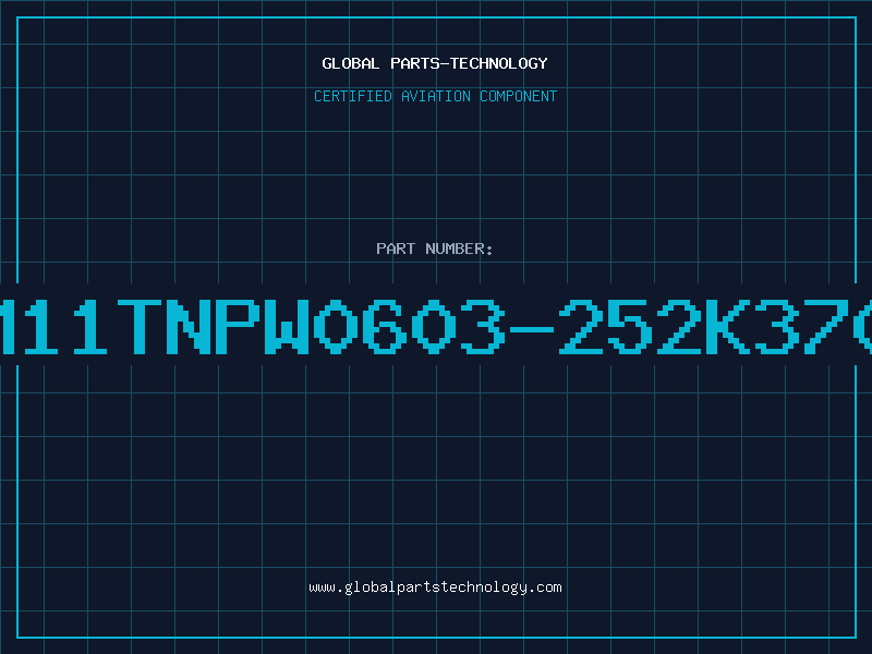 Aviation Part M11TNPW0603-252K370