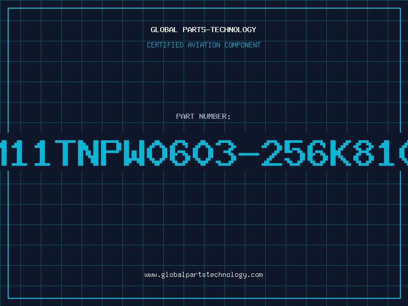 Aviation Part M11TNPW0603-256K810