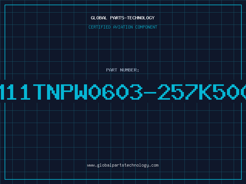 Aviation Part M11TNPW0603-257K500