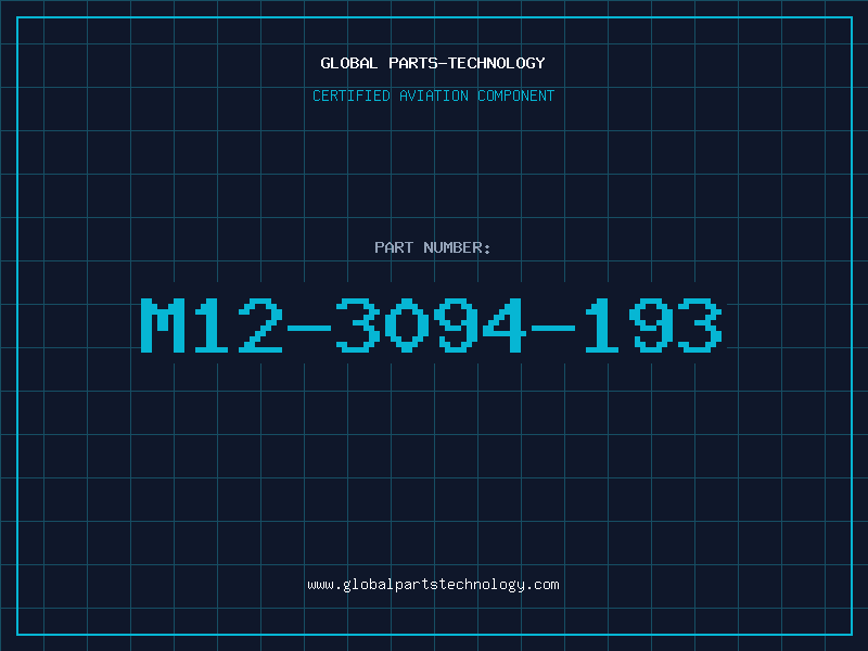 Aviation Part M12-3094-193