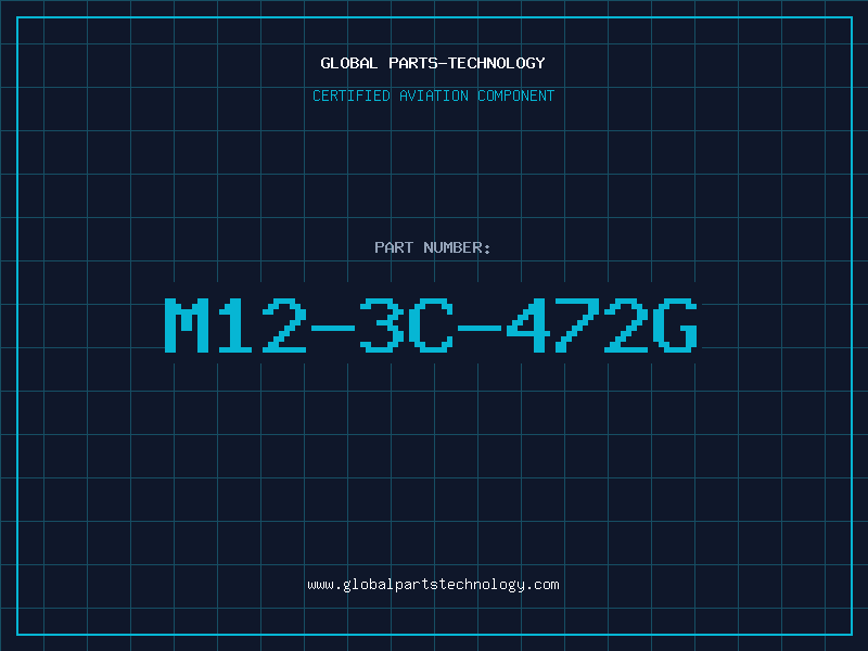 Aviation Part M12-3C-472G