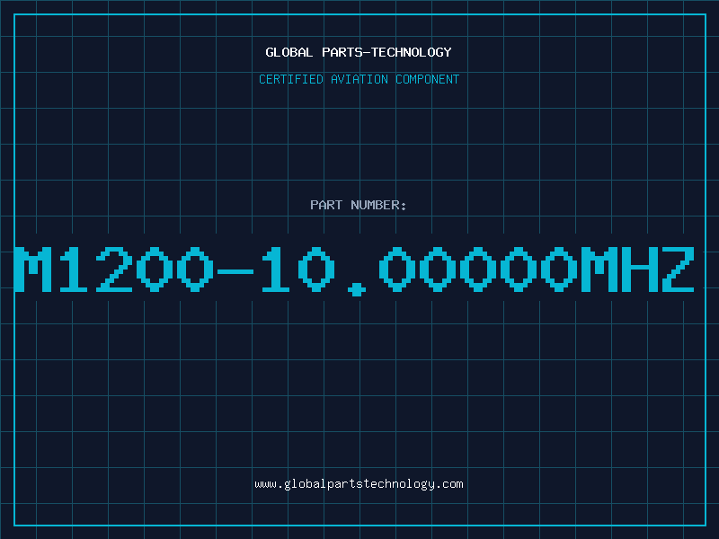 Aviation Part M1200-10.00000MHZ