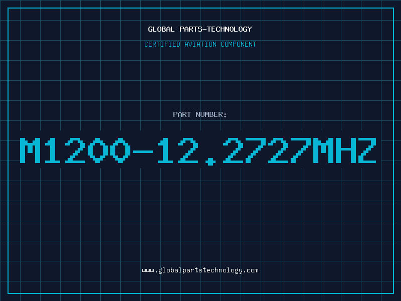 Aviation Part M1200-12.2727MHZ