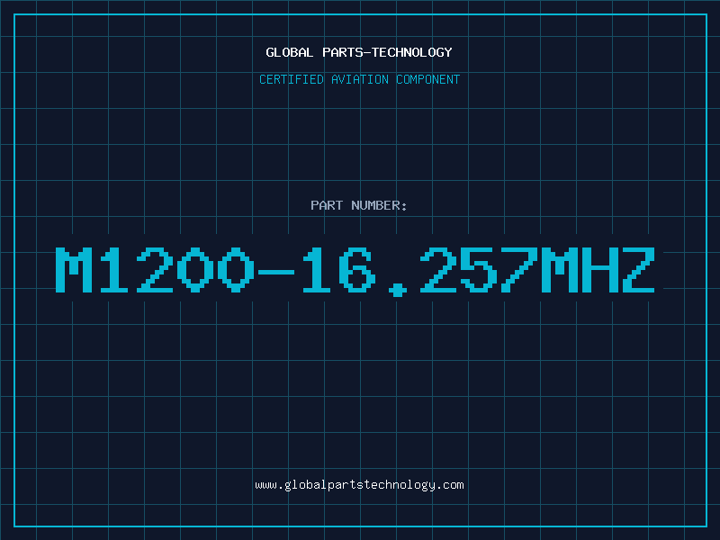 Aviation Part M1200-16.257MHZ
