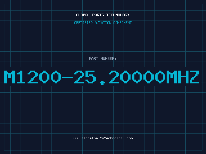 Aviation Part M1200-25.20000MHZ