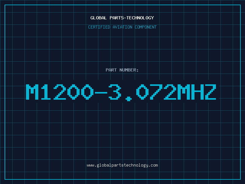 Aviation Part M1200-3.072MHZ
