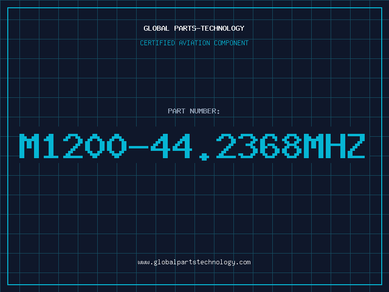 Aviation Part M1200-44.2368MHZ