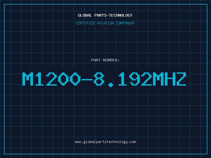 Aviation Part M1200-8.192MHZ