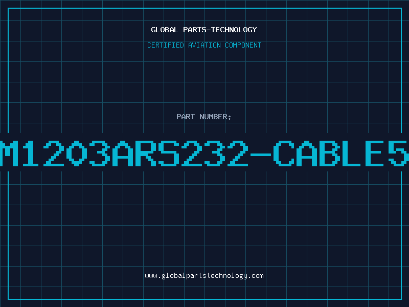 Aviation Part M1203ARS232-CABLE5