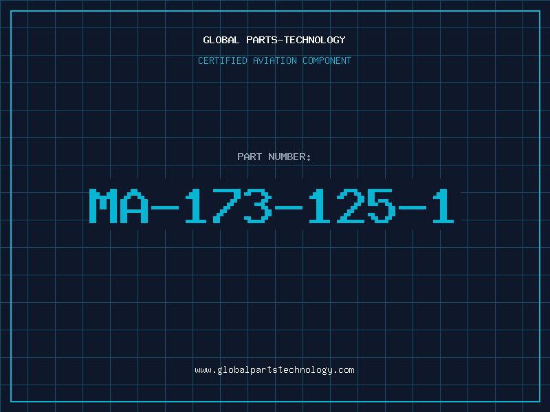 Aviation Part MA-173-125-1