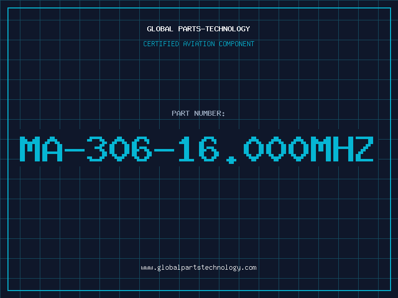 Aviation Part MA-306-16.000MHZ