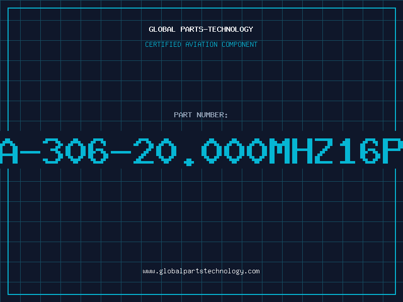 Aviation Part MA-306-20.000MHZ16PF