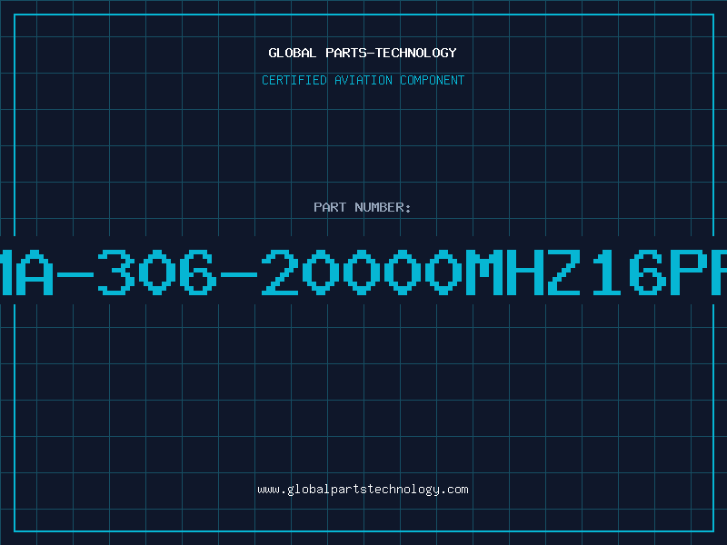 Aviation Part MA-306-20000MHZ16PF