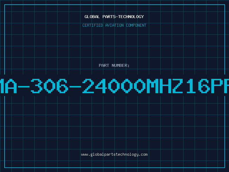 Aviation Part MA-306-24000MHZ16PF