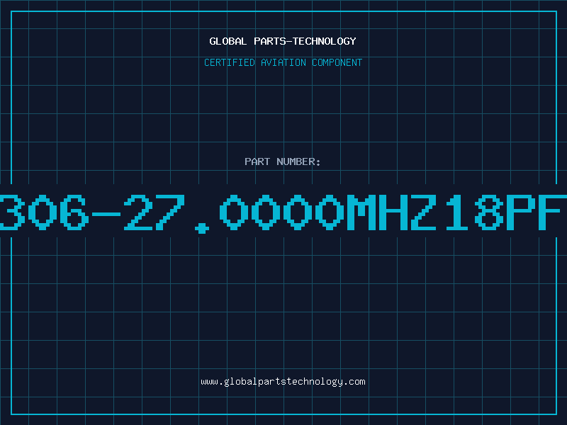 Aviation Part MA-306-27.0000MHZ18PFI50