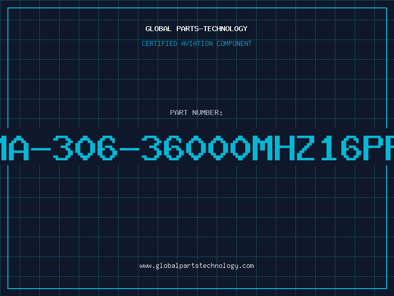Aviation Part MA-306-36000MHZ16PF