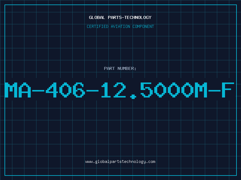 Aviation Part MA-406-12.5000M-F