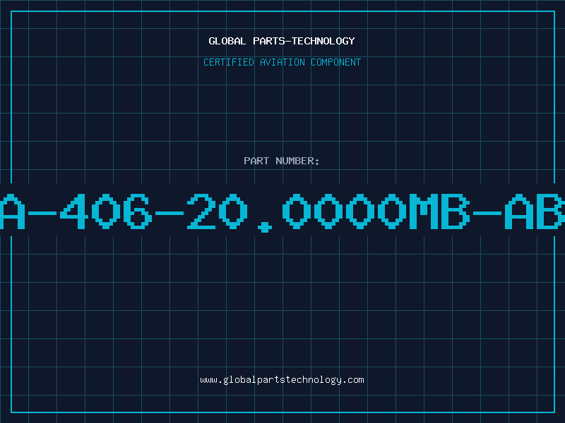 Aviation Part MA-406-20.0000MB-AB0