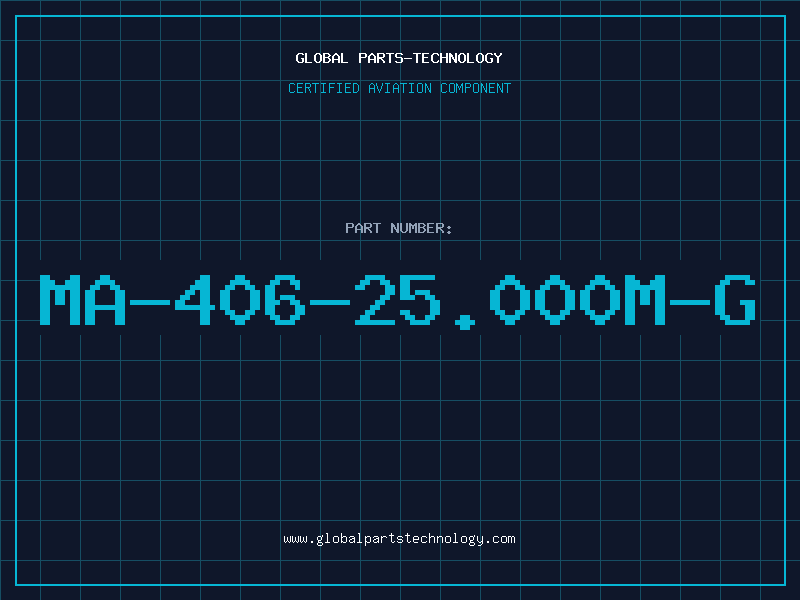Aviation Part MA-406-25.000M-G