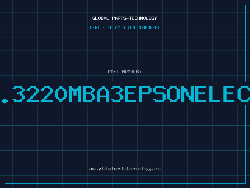 Aviation Part MA-406-28.3220MBA3EPSONELECTRONICSAM