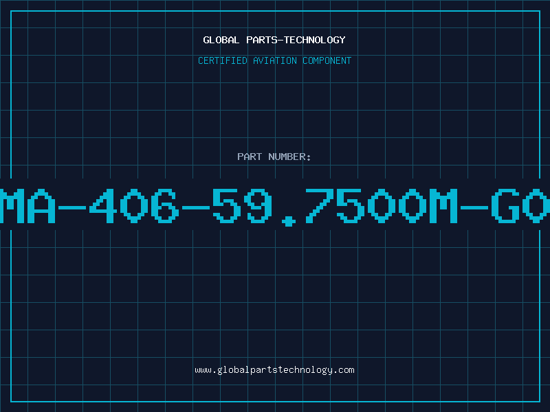 Aviation Part MA-406-59.7500M-G0
