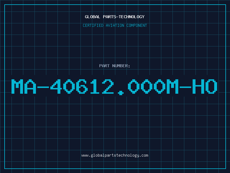 Aviation Part MA-40612.000M-HO