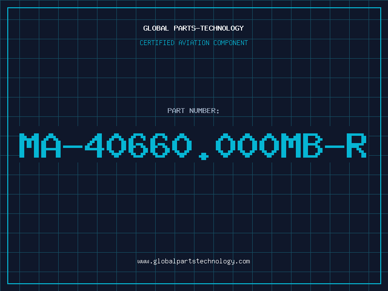 Aviation Part MA-40660.000MB-R