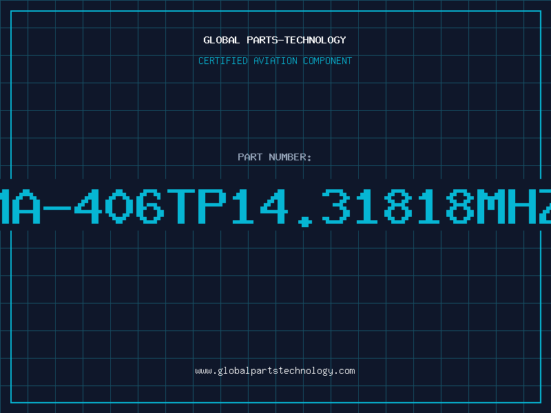 Aviation Part MA-406TP14.31818MHZ