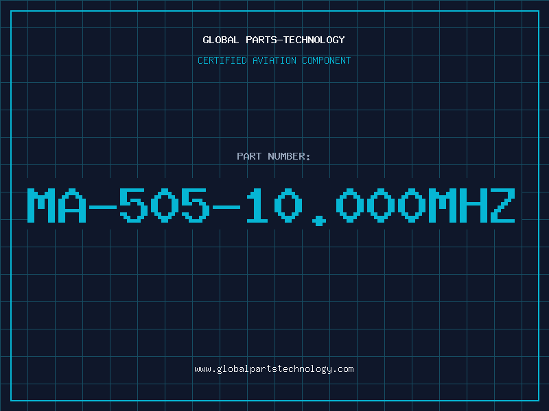 Aviation Part MA-505-10.000MHZ