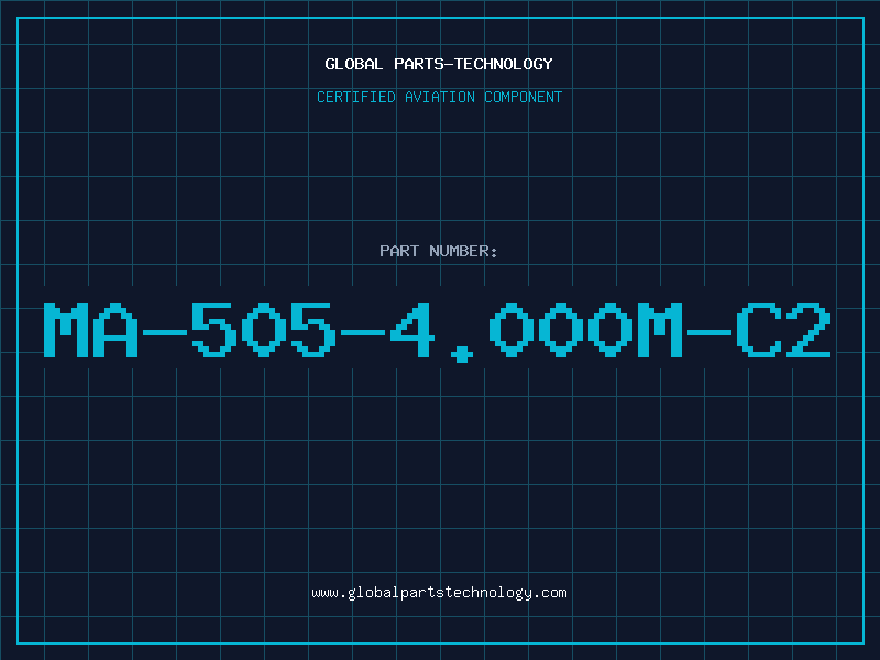 Aviation Part MA-505-4.000M-C2