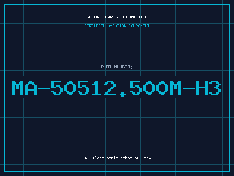 Aviation Part MA-50512.500M-H3
