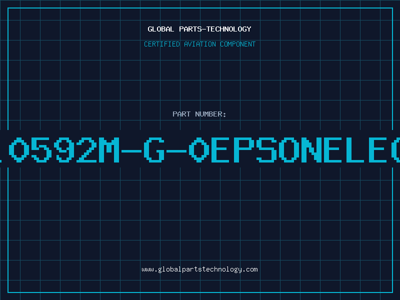 Aviation Part MA-506-11.0592M-G-0EPSONELECTRONICSAM