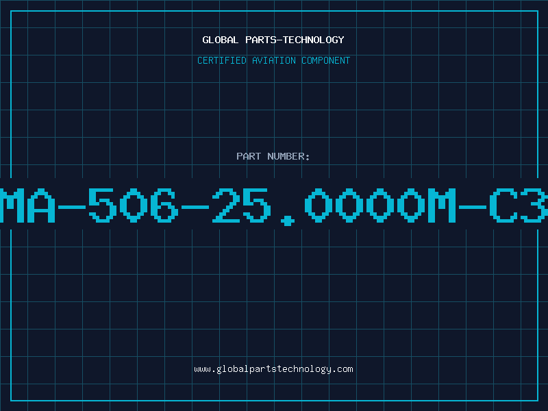 Aviation Part MA-506-25.0000M-C3