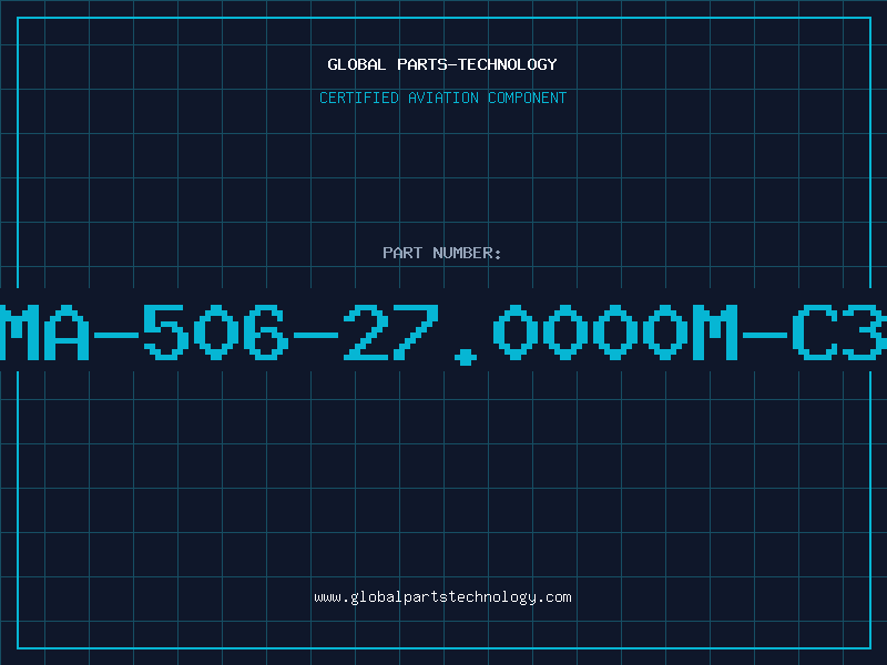 Aviation Part MA-506-27.0000M-C3