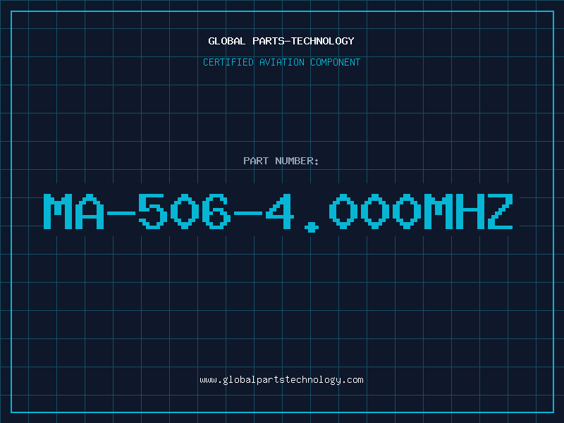 Aviation Part MA-506-4.000MHZ
