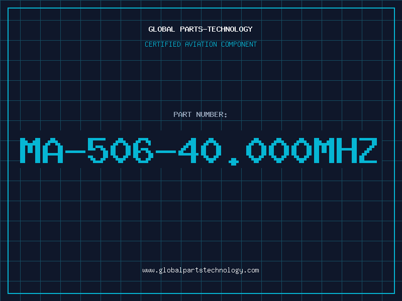 Aviation Part MA-506-40.000MHZ