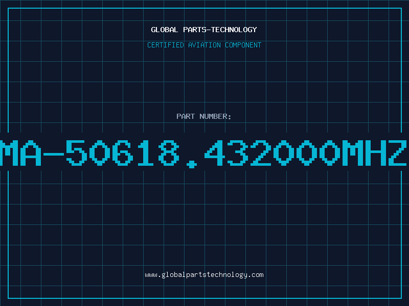 Aviation Part MA-50618.432000MHZ