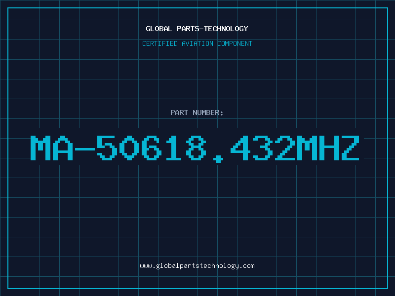 Aviation Part MA-50618.432MHZ