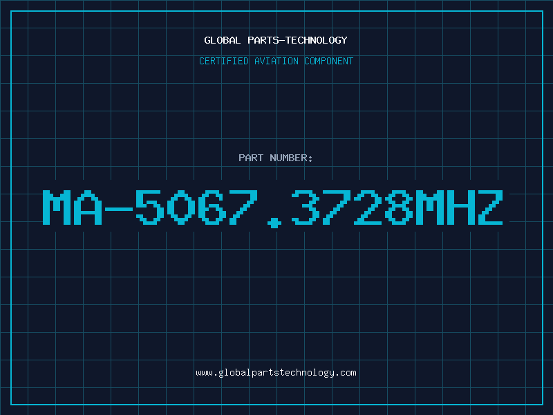 Aviation Part MA-5067.3728MHZ