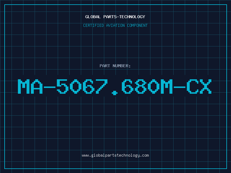 Aviation Part MA-5067.680M-CX