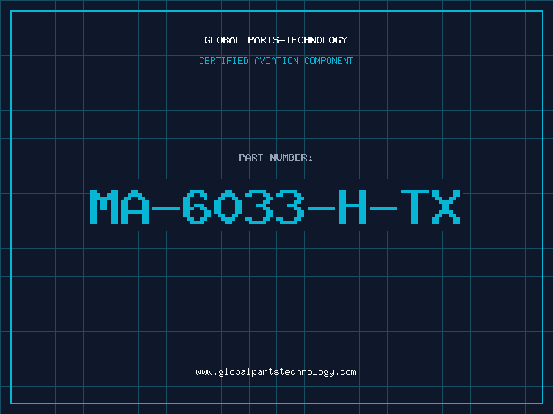 Aviation Part MA-6033-H-TX