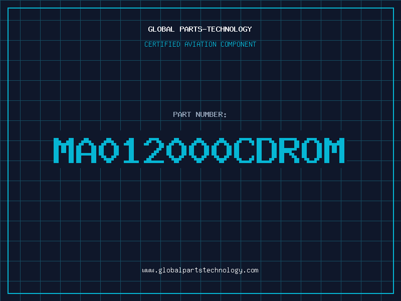 Aviation Part MA012000CDROM