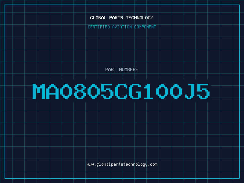 Aviation Part MA0805CG100J5