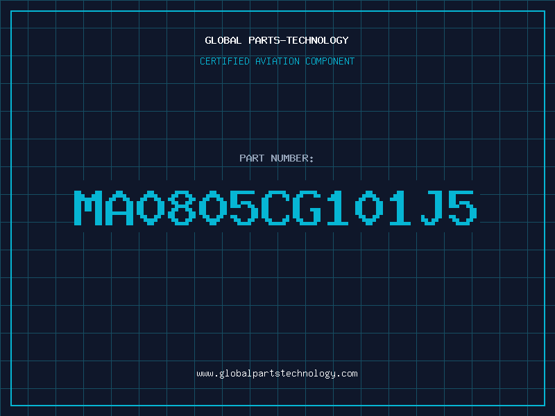 Aviation Part MA0805CG101J5