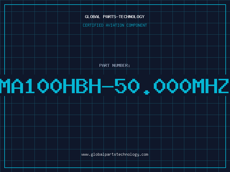 Aviation Part MA100HBH-50.000MHZ